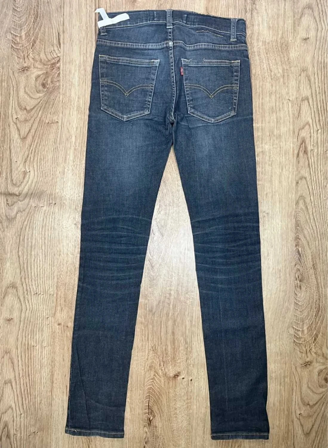 Jean Levi's 519 Extreme Skinny Taille 14 Y2k Coton Bleu Foncé Lvf 022 – photo 6